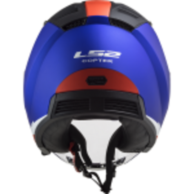 Caschi Jet Blu/rosso Ls2